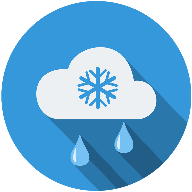 daylight cloud snowflake raindrops