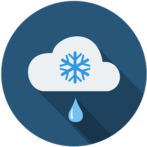 night cloud snowflake raindrop