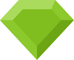 Diamond gem 08-22 green
