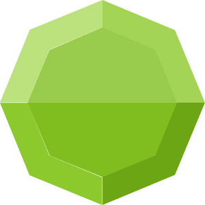 Diamond octagon 08-06 green