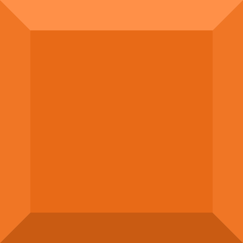 Diamond square 11-13 orange