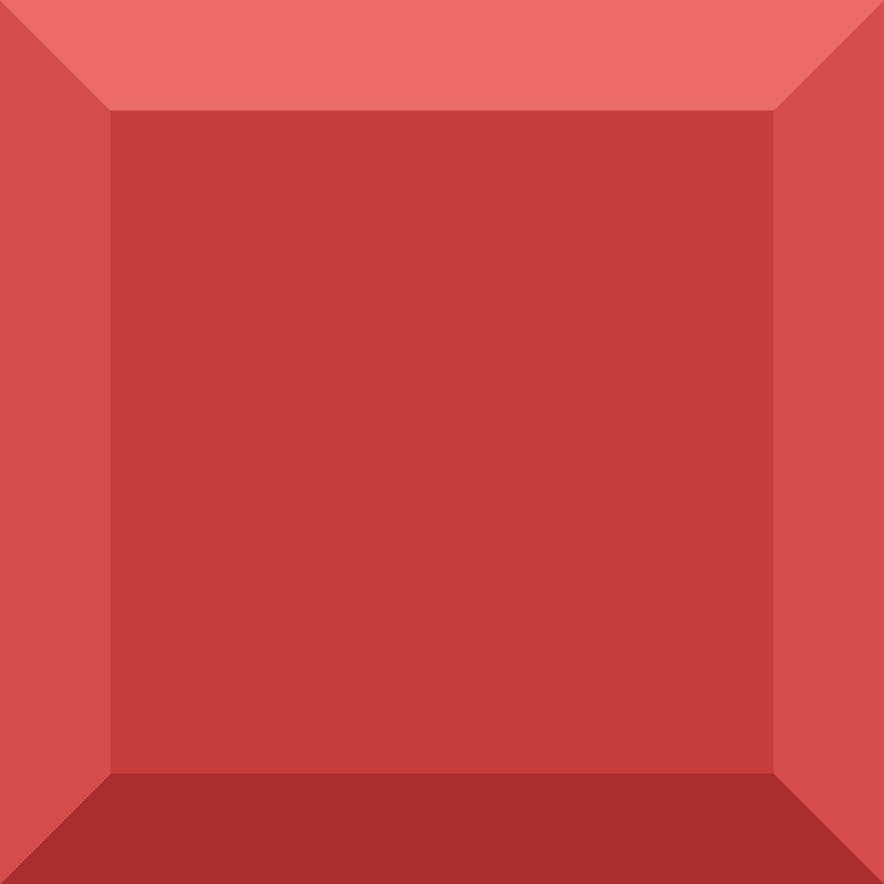 Diamond square 17-13 red