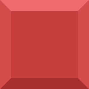 Diamond square 17-13 red