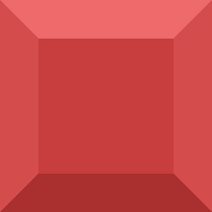 Diamond square 17-15 red