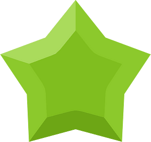 Diamond star 08-21 green