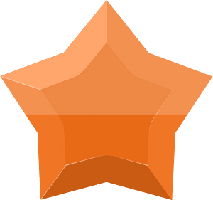Diamond star 11-09 orange