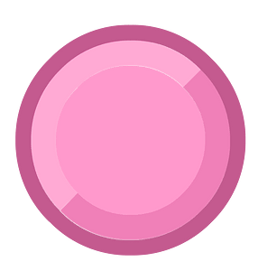 Diamond circle 15-22 pink outlined