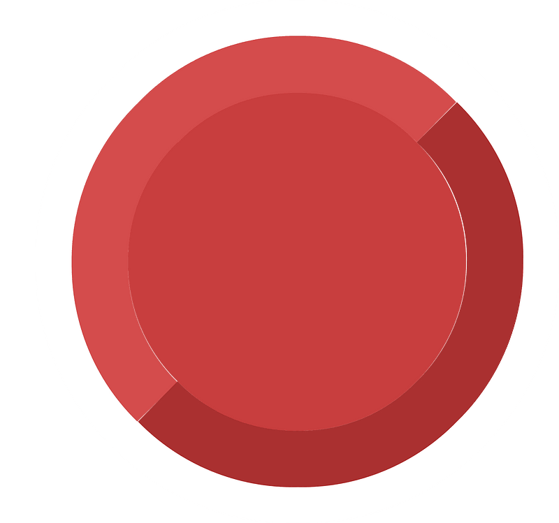 Diamond circle 16-22 red