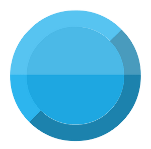 Diamond circle 05-11 blue