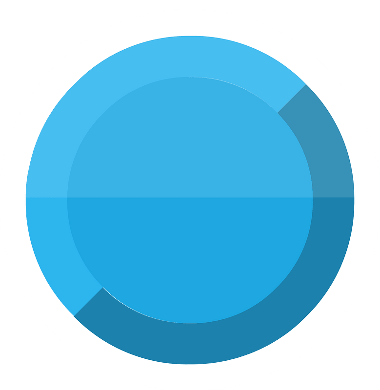 Diamond circle 04-19 blue