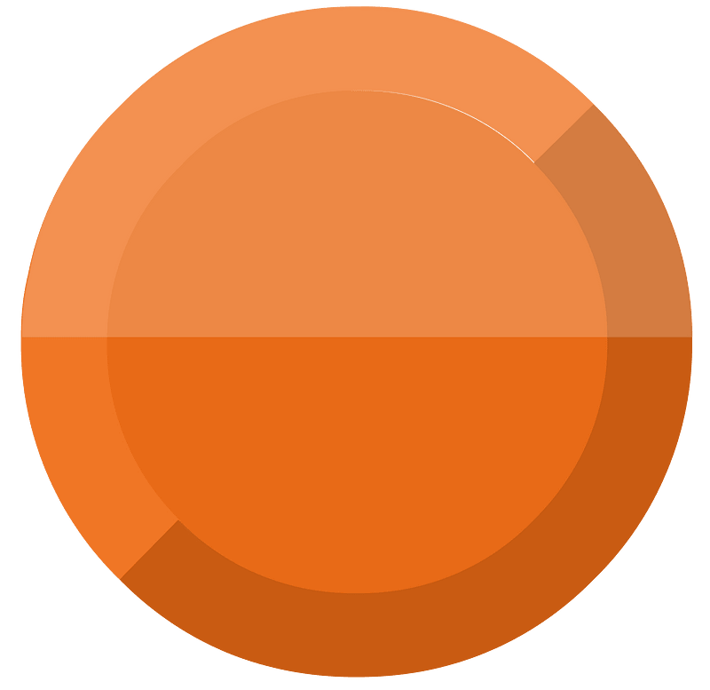 Diamond circle 11-11 orange