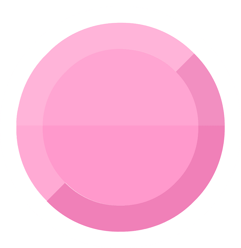 Diamond circle 13-19 pink