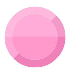 Diamond circle 14-11 pink