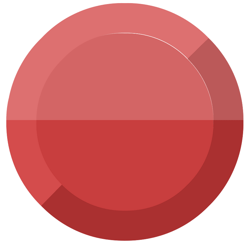 Diamond circle 17-11 red