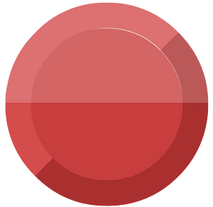 Diamond circle 17-11 red
