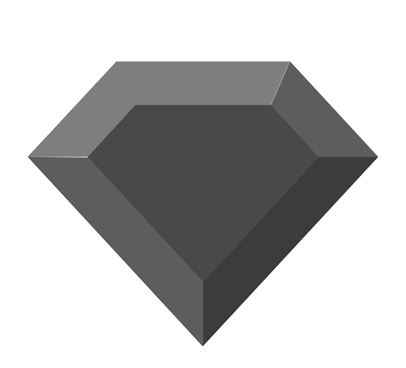 Diamond gem 01-23 black