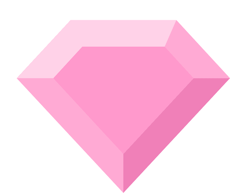 Diamond gem 14-22 pink