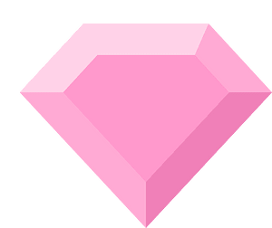 Diamond gem 14-22 pink
