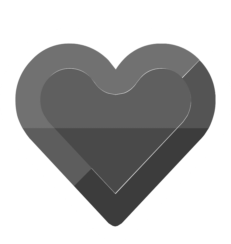 Diamond heart 01-20 black