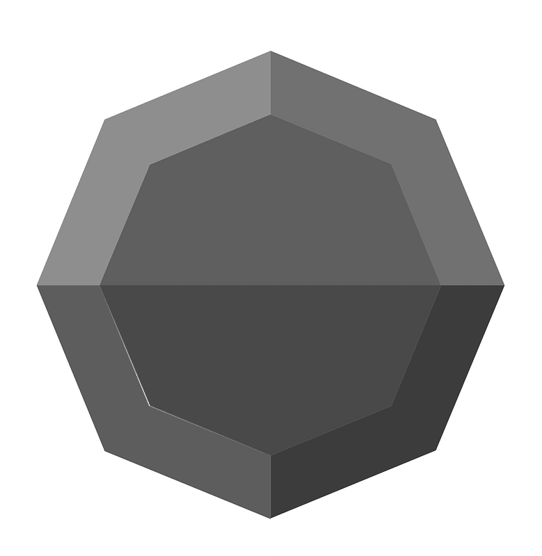 Diamond octagon 01-09 black