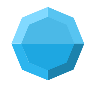 Diamond octagon 05-06 blue
