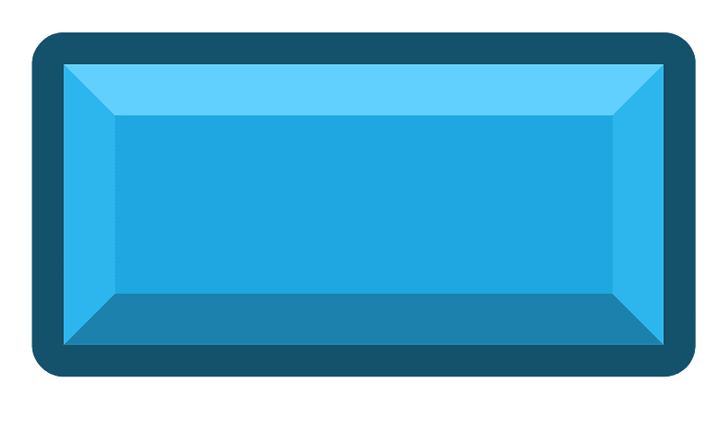 Diamond rectangle 06-17 blue outlined