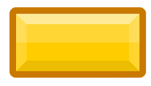Diamond rectangle 21-03 yellow outlined