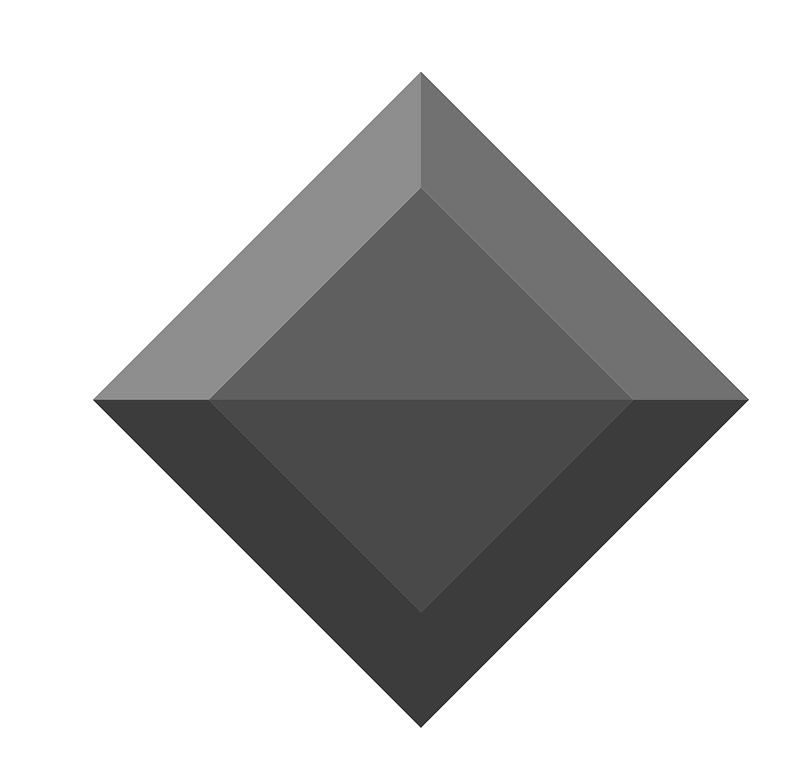 Diamond rhombus 01-07 black