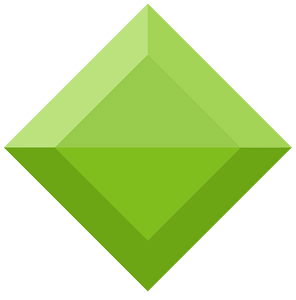 Diamond rhombus 08-02 green