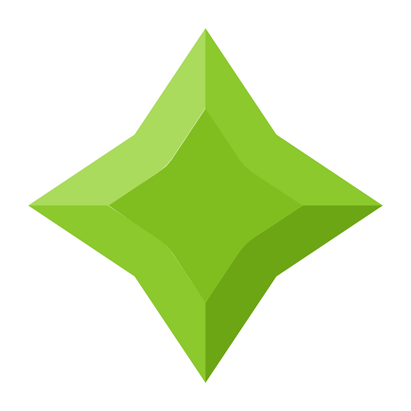 Diamond sparkle 07-15 green