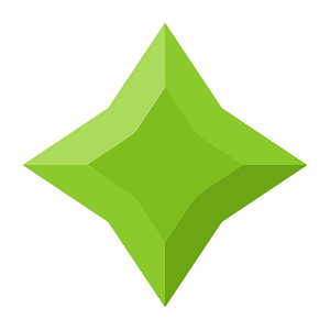 Diamond sparkle 07-15 green