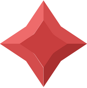 Diamond sparkle 17-20 red
