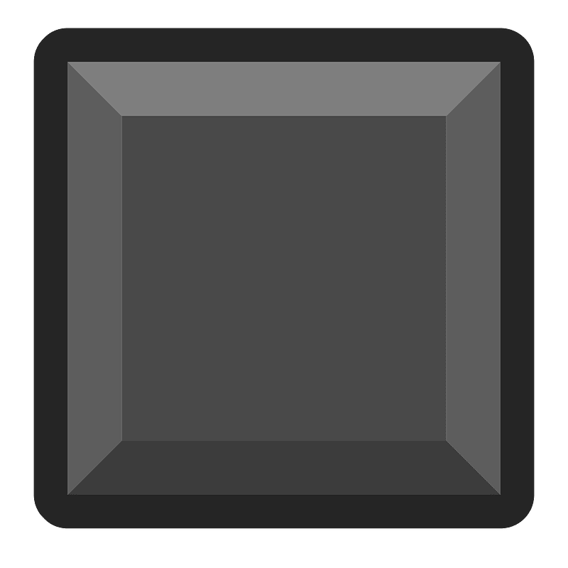 Diamond square 03-01 black outlined