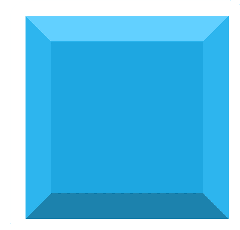 Diamond square 04-01 blue