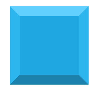 Diamond square 04-01 blue