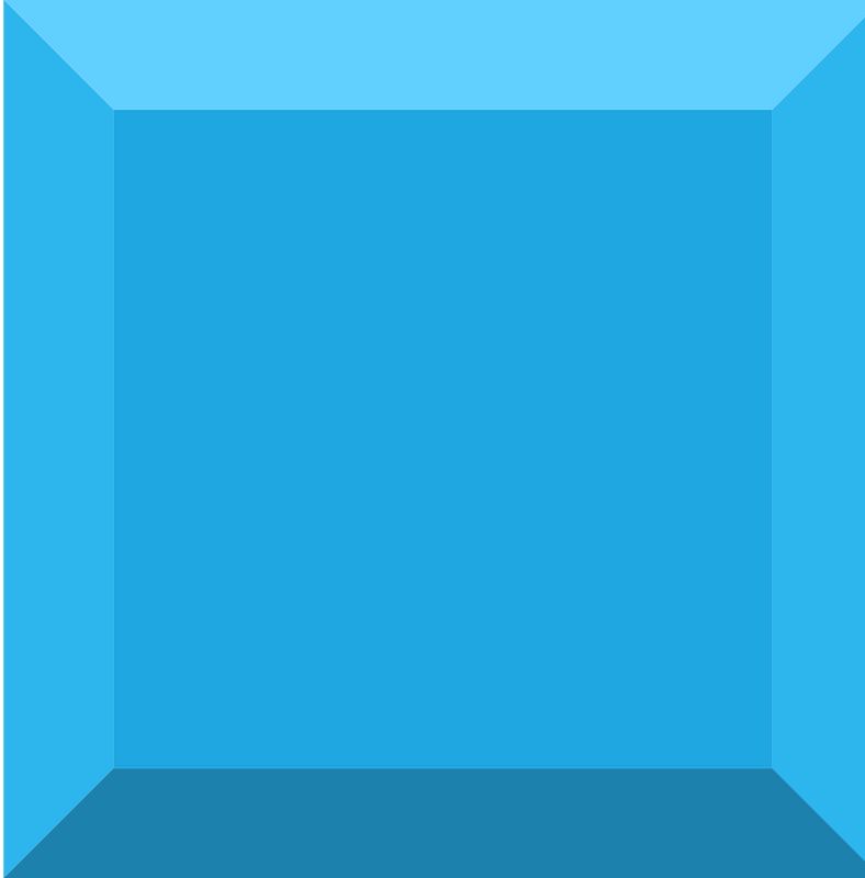 Diamond square 05-13 blue
