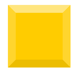 Diamond square 19-01 yellow