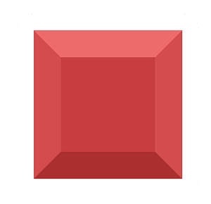 Diamond square 16-03 red