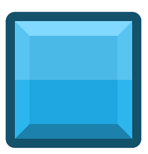 Diamond square 06-02 blue outlined