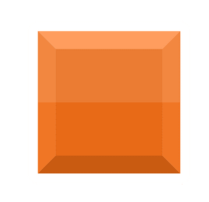 Diamond square 10-04 orange