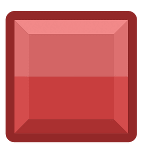 Diamond square 18-02 red outlined