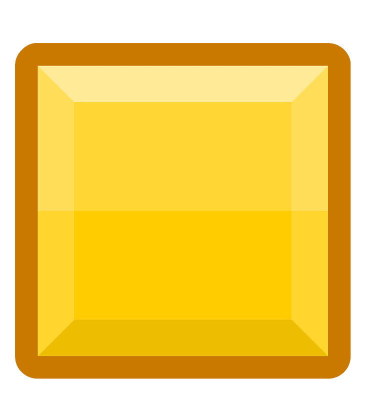 Diamond square 21-02 yellow outlined