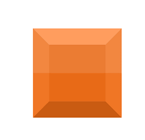 Diamond square 10-06 orange
