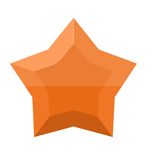Diamond star 10-17 orange