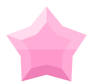 Diamond star 14-09 pink