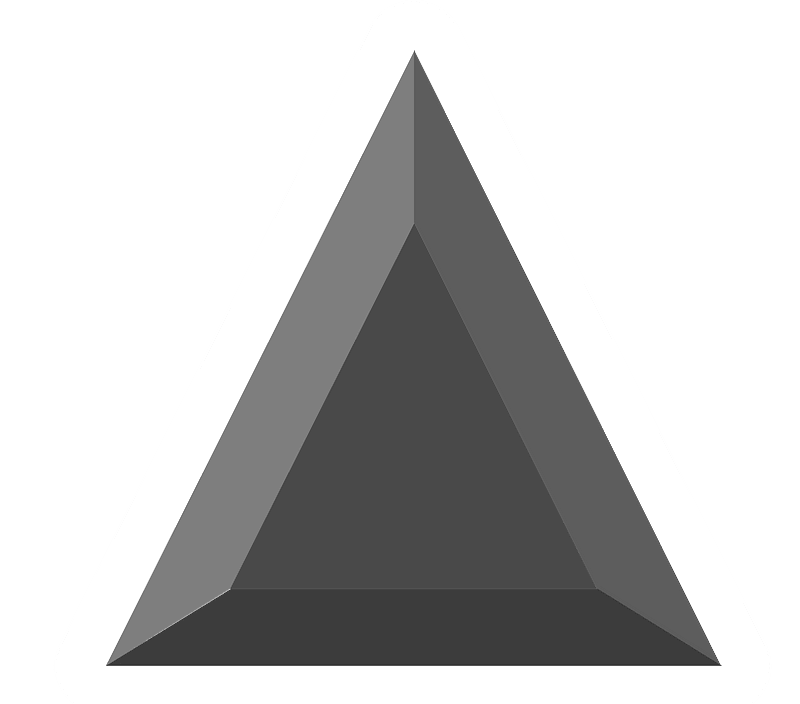 Diamond triangle 01-14 black