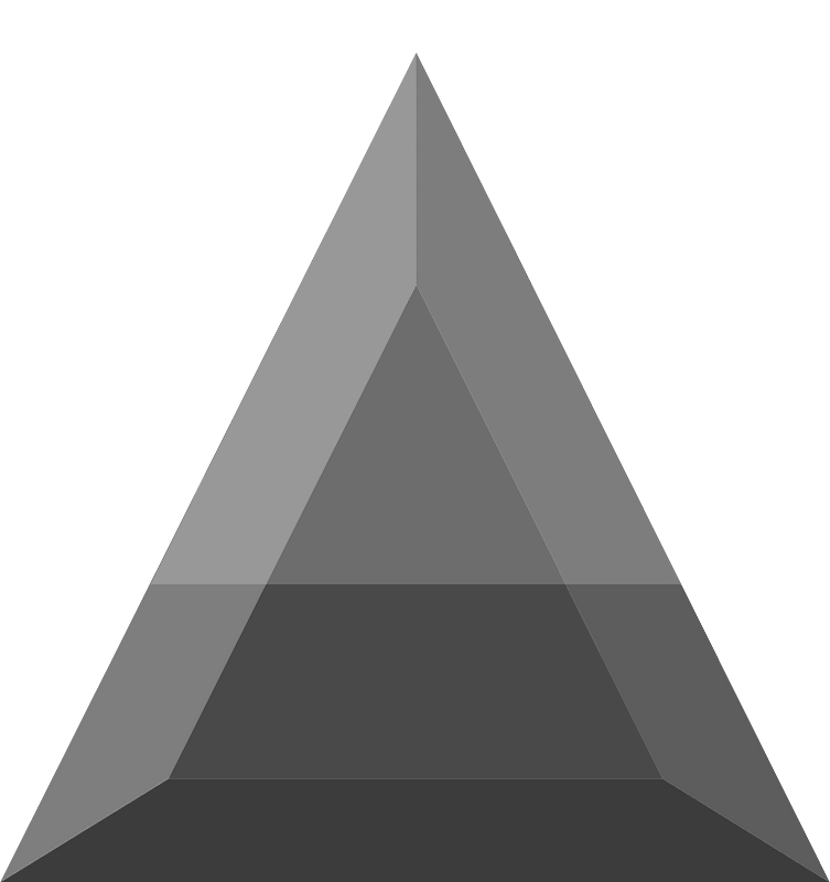 Diamond triangle 02-07 black