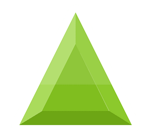 Diamond triangle 07-10 green