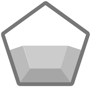 Diamond 27-02 grey outlined