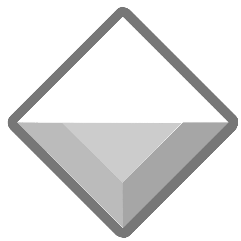 Diamond 27-03 grey outlined